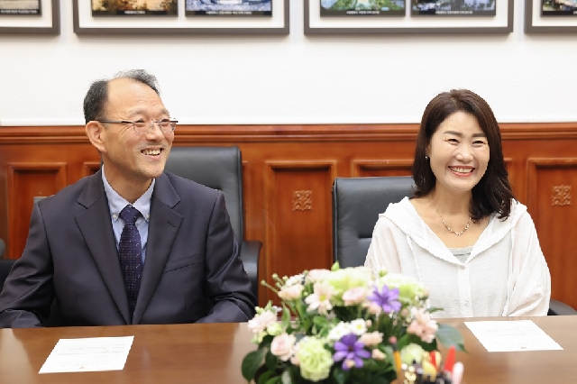 “남편에게 힘이 되어준 인봉장학금, 아내로서도 감사 인사를 전하고 싶었다.”